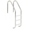 Inter-Fab 3-Tread Stainless Steel Ladder With Cycolac Tread -Harris Shop 2176 a sq