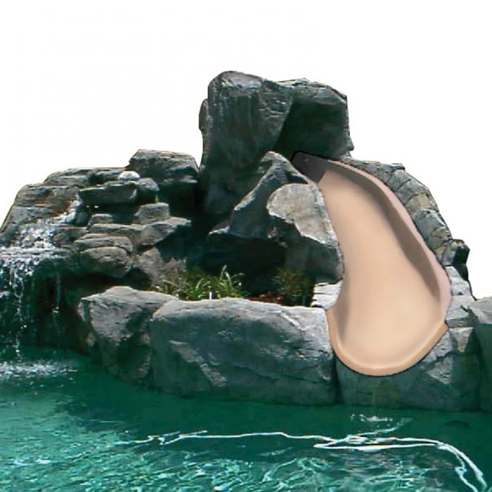 SR Smith BigRide Pool Slide, Right Turn, Taupe 3 SR Smith BigRide Pool Slide, Right Turn, Taupe