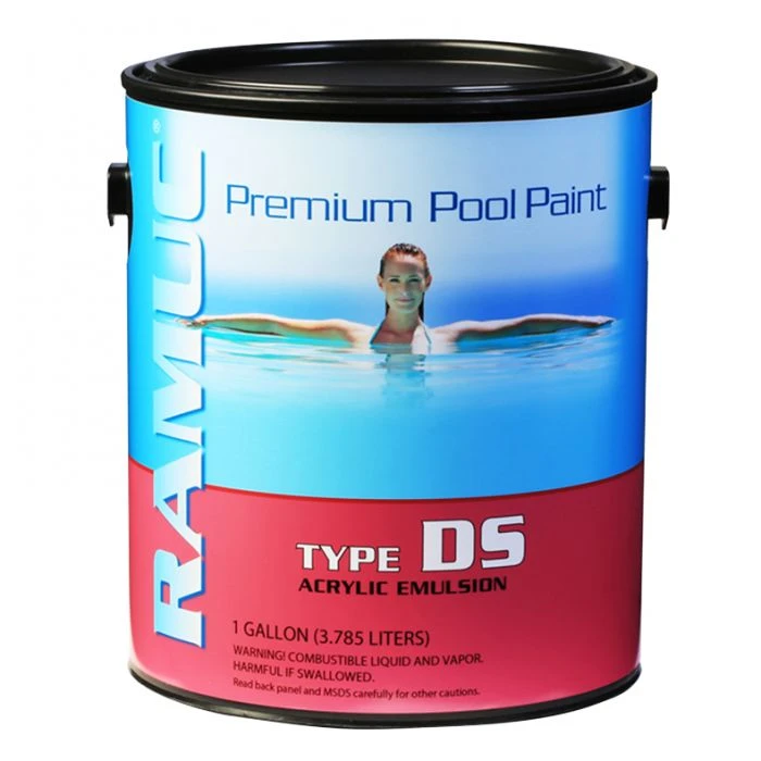 Ramuc DS Acrylic 1 Gallon Pool Paint, Dawn Blue 4 Ramuc DS Acrylic 1 Gallon Pool Paint, Dawn Blue - Image 2