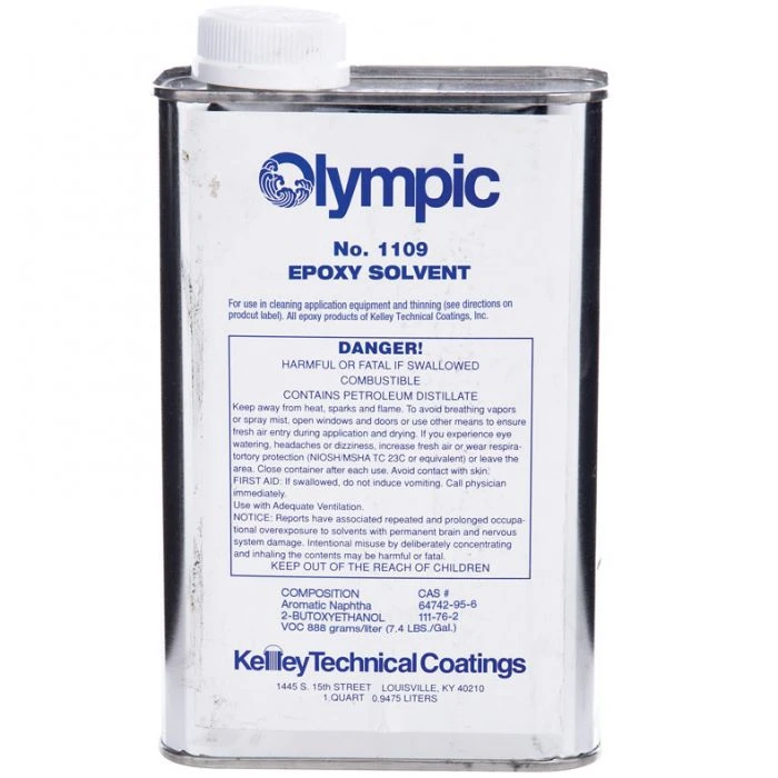 Olympic Epoxy Paint Thinner, 1 Quart 3 Olympic Epoxy Paint Thinner, 1 Quart