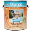 Olympic Patio Tones Deck Coating 1 Gallon, Sand Valley -Harris Shop 3562 d sq 2019