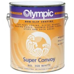 Olympic Super Convoy Non-Slip Coating 1 Gallon, White