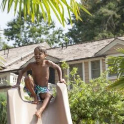 SR Smith Typhoon Pool Slide, Left Turn, Sandstone 18 SR Smith Typhoon Pool Slide, Left Turn, Sandstone -Harris Shop 4068 sand april2023c 1