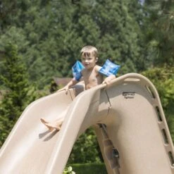 SR Smith Typhoon Pool Slide, Right Turn, Sandstone 16 SR Smith Typhoon Pool Slide, Right Turn, Sandstone -Harris Shop 4068 sand april2023d