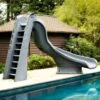 SR Smith Turbo Twister Pool Slide, Right Turn, Gray Granite 1 SR Smith Turbo Twister Pool Slide, Right Turn, Gray Granite -Harris Shop 4637 k 1