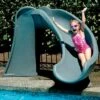 SR Smith Cyclone Swimming Pool Slide, Taupe 1 SR Smith Cyclone Swimming Pool Slide, Taupe -Harris Shop 4662 a sq