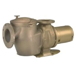 Pentair Commercial Bronze C-Series 3 Phase Pump With Hair And Lint Pot, 220/440V, 20 HP