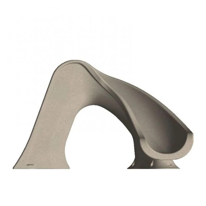 Global Pool Products Splash Pool Slide, Right Turn, Sandstone 6 Global Pool Products Splash Pool Slide, Right Turn, Sandstone - Image 4