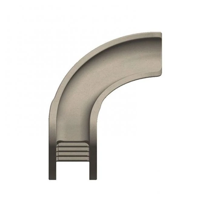 Global Pool Products Splash Pool Slide, Right Turn, Grey 8 Global Pool Products Splash Pool Slide, Right Turn, Grey - Image 6