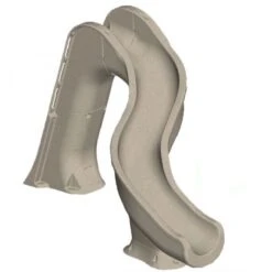 Global Pool Products Rip Tide Pool Slide, Right Turn, Grey 12 Global Pool Products Rip Tide Pool Slide, Right Turn, Grey -Harris Shop 90172 b sq