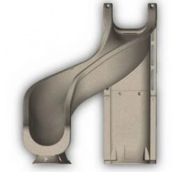 Global Pool Products Rip Tide Pool Slide, Right Turn, Sandstone -Harris Shop 90172 e sq 3