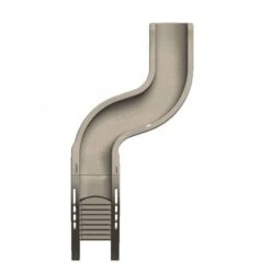 Global Pool Products Rip Tide Pool Slide, Left Turn, Sandstone -Harris Shop 90172 f sq 1