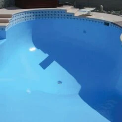 Olympic Poxolon 2 Epoxy Pool Coating 1 Gallon, Bikini Blue -Harris Shop bikiniblue