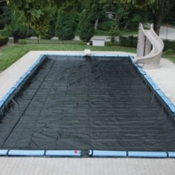 Doheny's Mesh Winter Cover For 12x20 Ft Rectangular Pools, 5 Year Warranty
